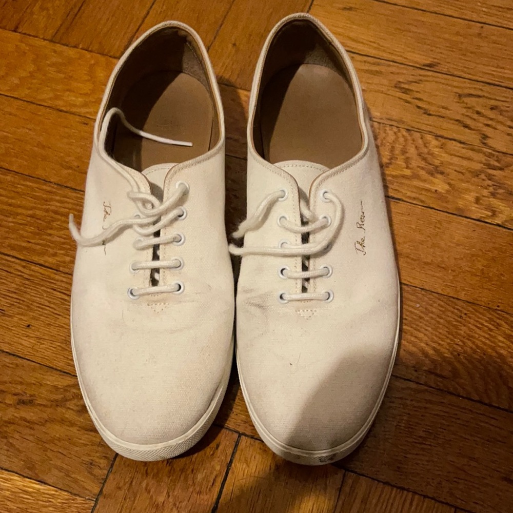 The row brand white shoes